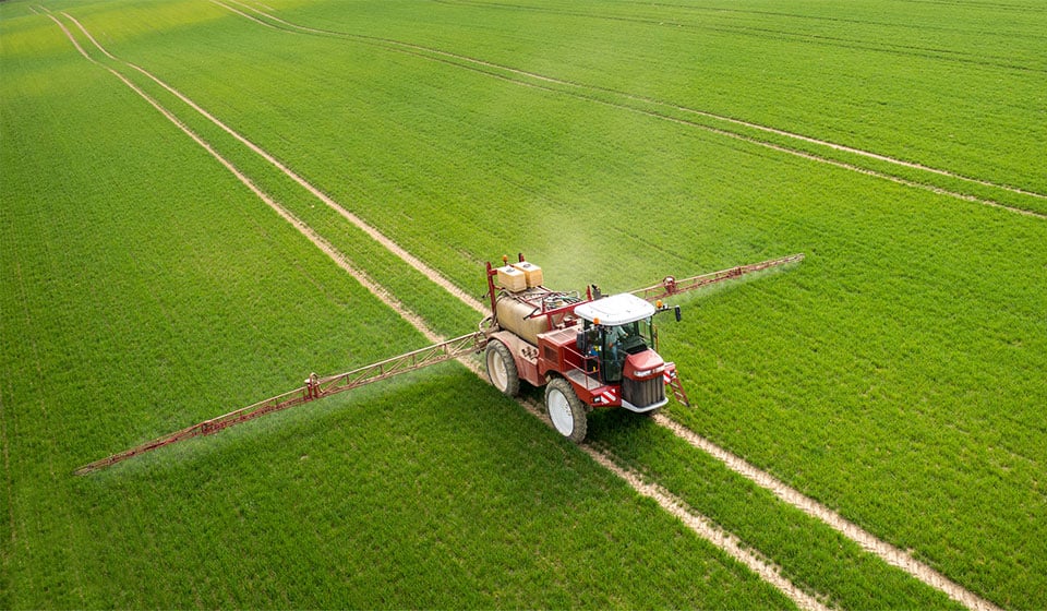 Opona rolnicza RDT 23 firmy Firestone do samojezdnych opryskiwaczy o dużej szerokości