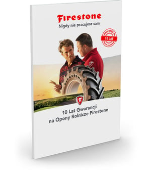 10 lat gwarancji na opony rolnicze Firestone